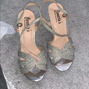 Sweeties shoe collections silver heels